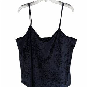 City Streets Women’s Black Velvet Cami